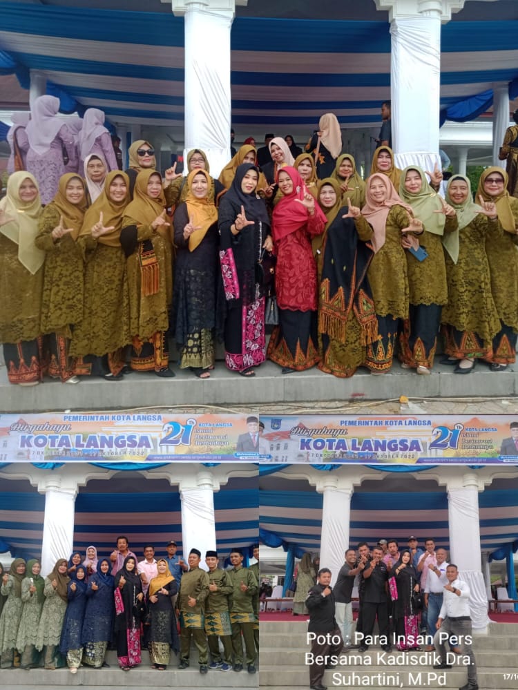 HUT Kota Langsa Ke-21 Dimeriahkan Dengan Tarian Spektakuler Persembahan Disdikbud