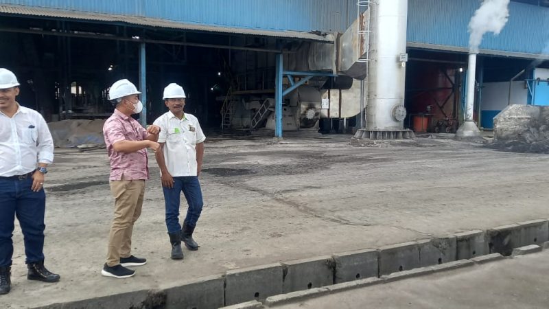 HRD Legal  Perusahaan  Dampingi Komisi II  Inhu Tinjau PT MAS