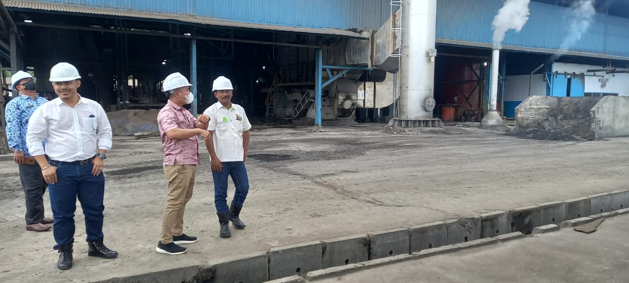 HRD Legal  Perusahaan  Dampingi Komisi II  Inhu Tinjau PT MAS