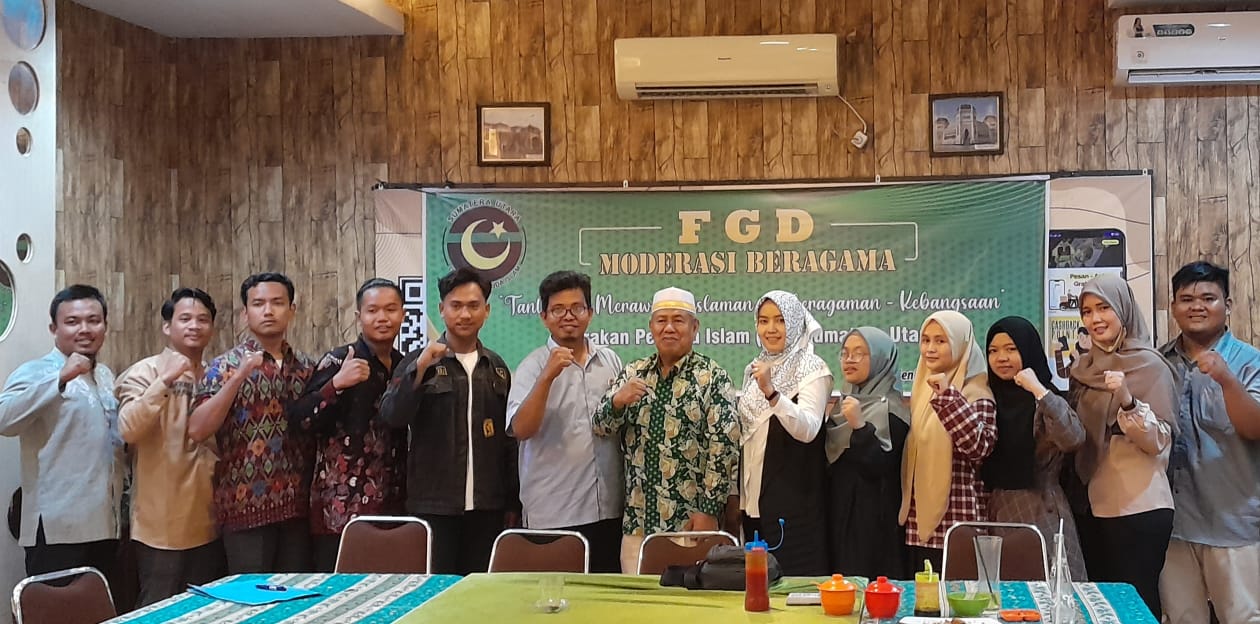 Ketua Umum Gerakan Pemuda Islam Sumut Gelar Diskusi Moderasi Beragama