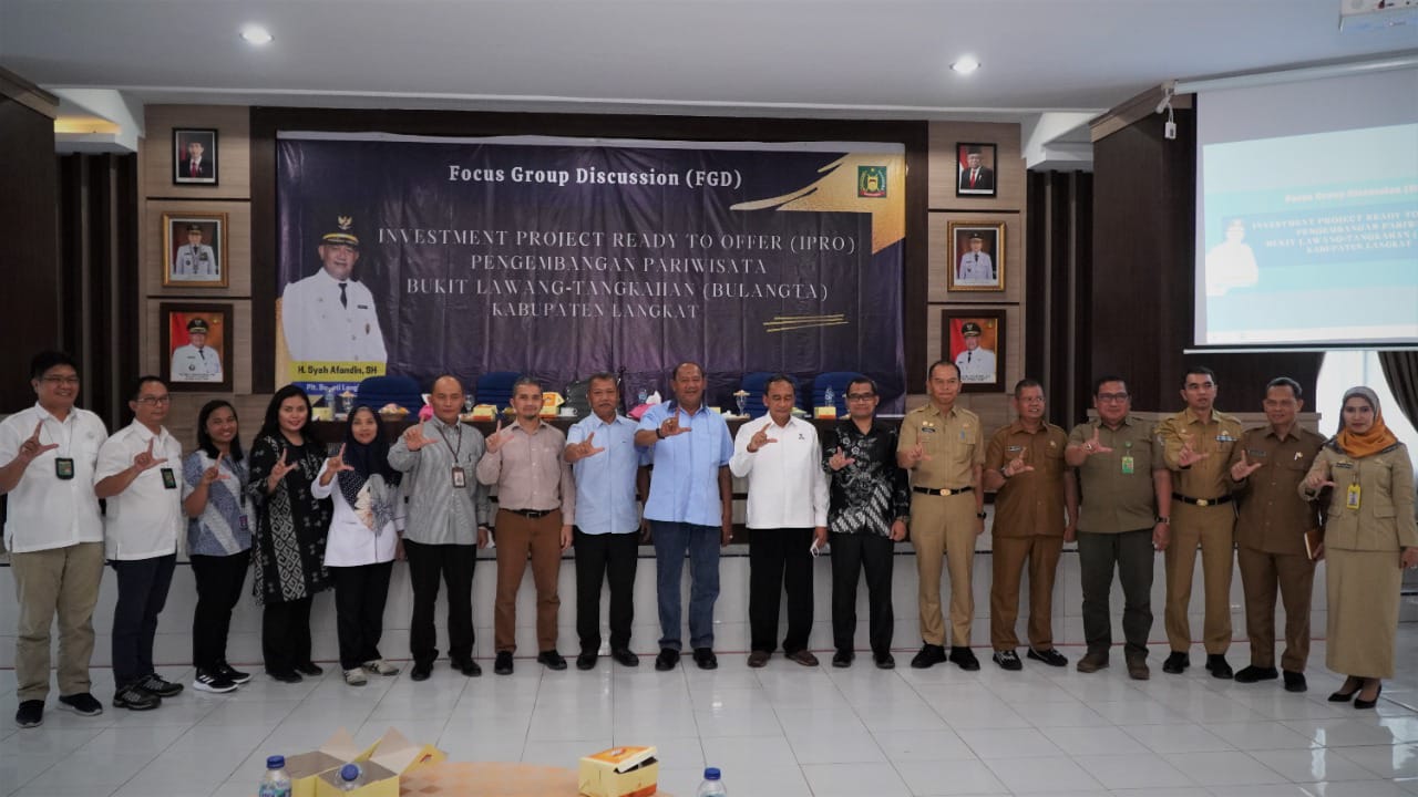 Syah Afandin Buka FGD I-PRO Pengembangan Pariwisata Bulangta