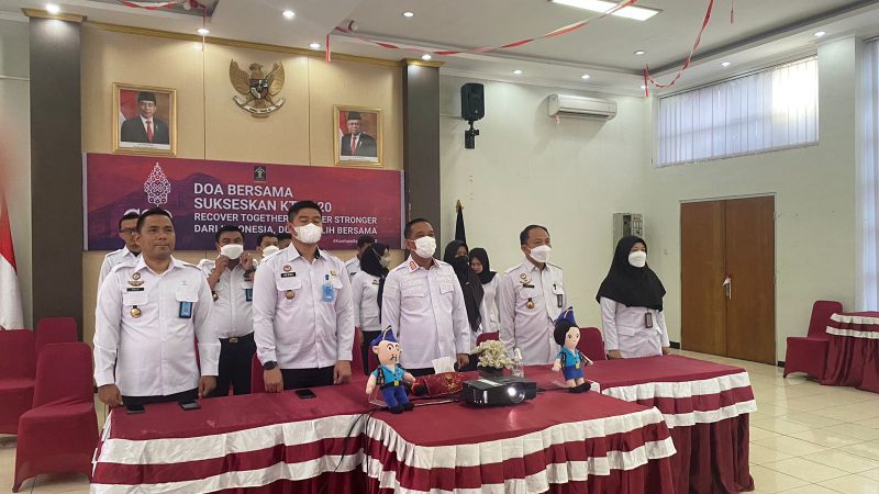 Rutan Cipinang Kanwil Kemenkumham DKI Jakarta Ikuti Kegiatan Doa Bersama Sukseskan KTT G20