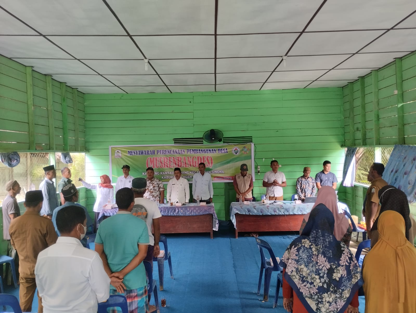 Serap Usulan Warga, Pemdes Rantau Gedang Gelar Musrenbangdes