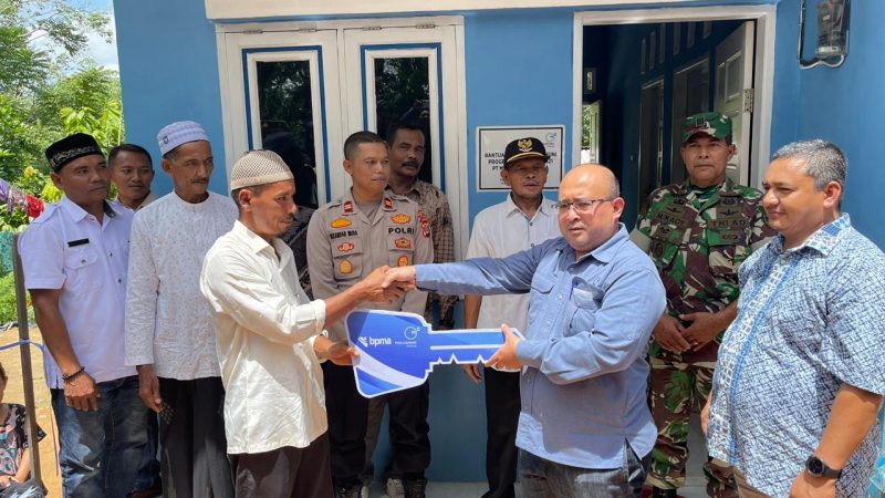 Program Bedah Rumah Medco  E&P Berlanjut, 21 Unit Rumah Sudah Terbangun
