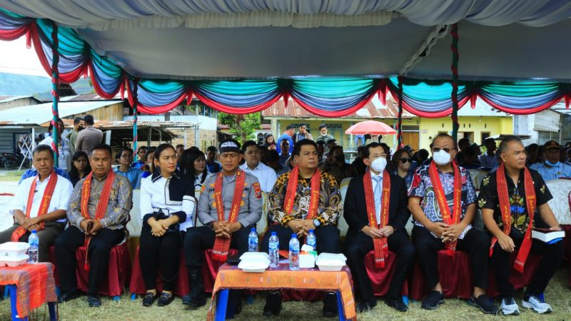 Ribuan Pemuda dan Pelajar Samosir, Ikuti KKR Akbar