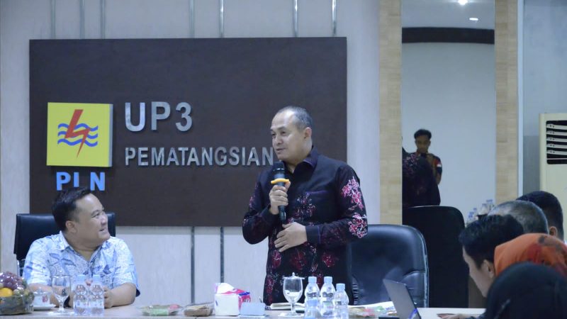Mewujudkan Batu Bara Terang, Zahir Kunker Ke Kantor PT PLN Unit Pelaksana Pelayanan Pelanggan Pematangsiantar