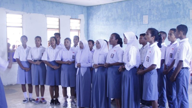 Sambut Bulan Bahasa, Smansa Macang Pacar Gelar Berbagai Lomba Antar Kelas