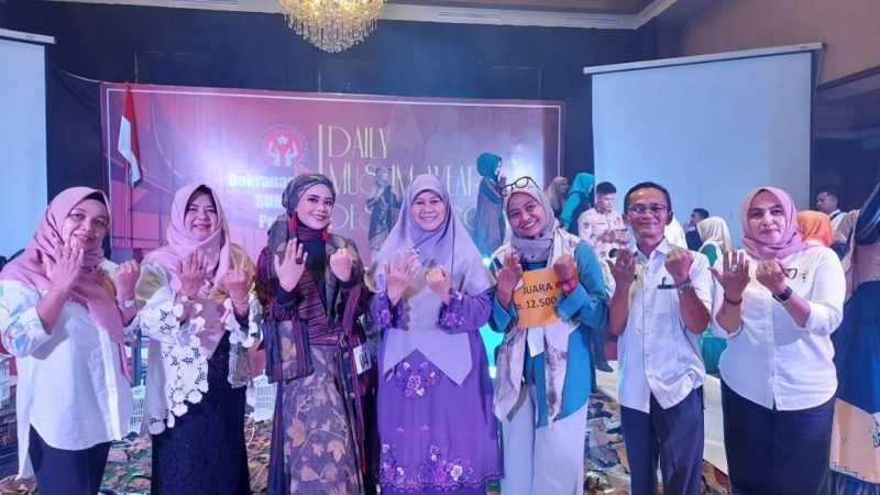 ELVI, Desainer Muda Limapuluh Kota Juara I Daily Muslim Wear Contest Sumbar 2022