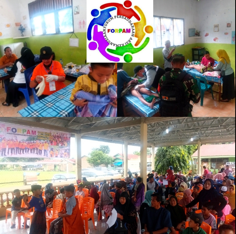 FORPAM Gelar Khitan Massal Gratis Anak Di Patumbak 2 Bersama Tim Medis ARMII