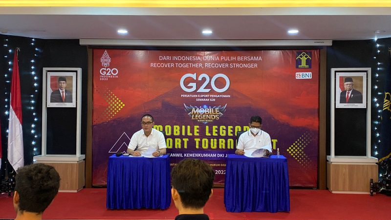 Tim E-Sport Mobile Legend Rutan Cipinang Kanwil Kumham DKI Jakarta Sabet Juara 1