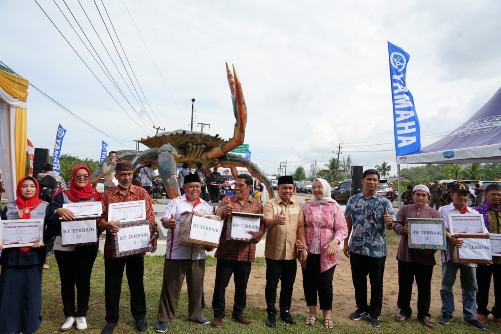 Molen Menghadiri Kegiatan Remangok Maknyus Di Kecamatan Gabek