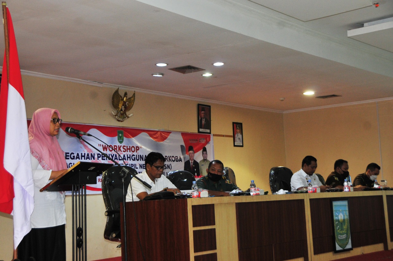 Pemkab Inhu Buka Worksop Pencegahan Penyalagunaan Narkoba