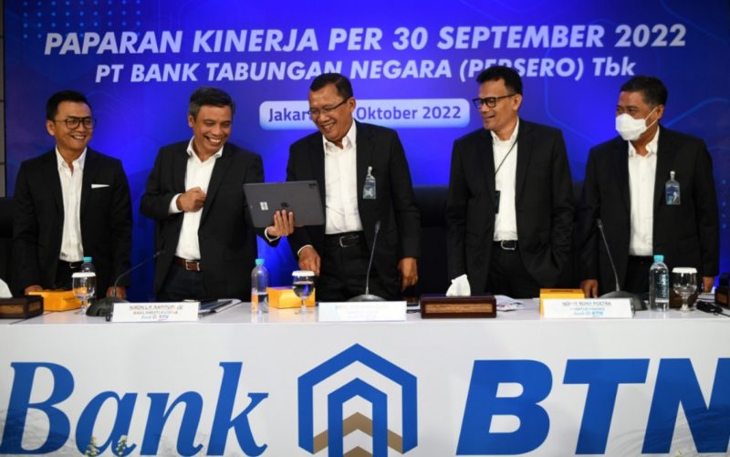 Laba BTN Naik 50% dari Kinerja Kuartal III Tahun 2022