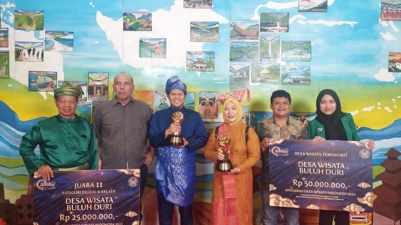 ADWI 2022 Kemenparekraf, Desa Wisata Buluh Duri Raih 2 Penghargaan
