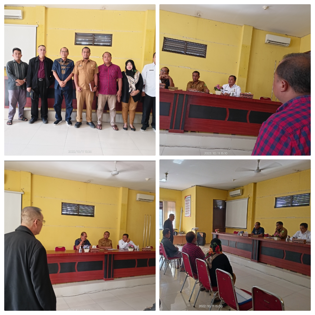 Mediasi Warga Yang Bertikai Terkait Batas Tanah di Kelurahan Karang Berombak, Antonius Tumanggor : Kedua belah pihak telah berdamai dan sepakat batas tanah diukur ulang