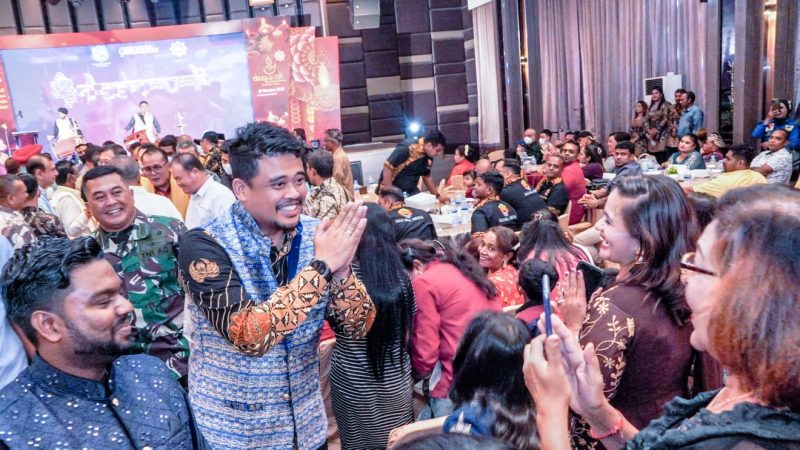 Hadiri Perayaan Deepavali, Bobby Nasution: Dibutuhkan Kolaborasi & Dukungan Seluruh Masyarakat Bangun Medan