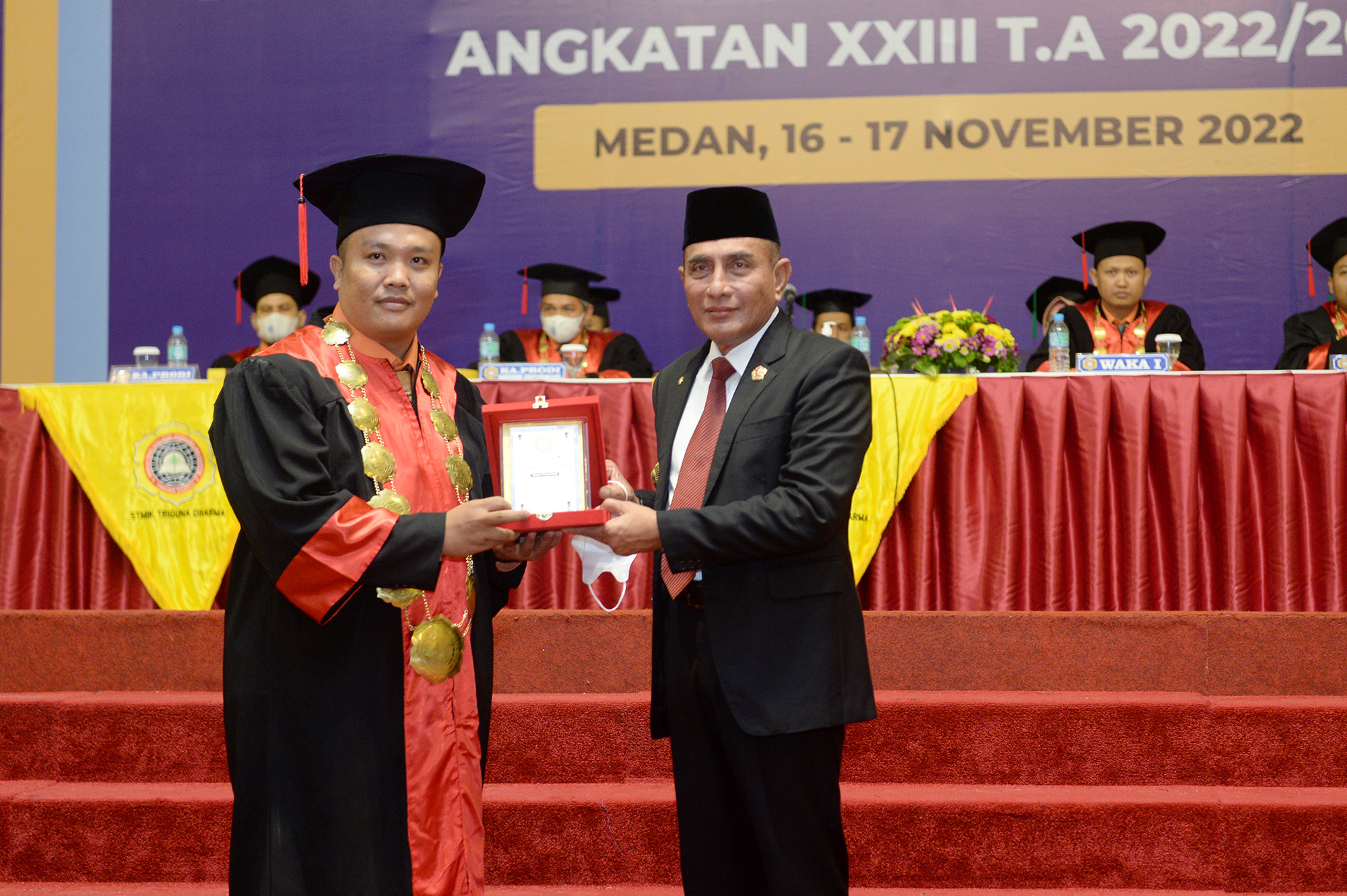 Edy Rahmayadi Berharap Lulusan STMIK Triguna Dharma Jadi Pelopor Era Digital Ekonomi
