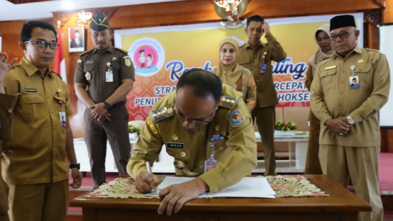 Pj Walikota Lhokseumawe Buka Rembuk Stunting, Ini tujuannya