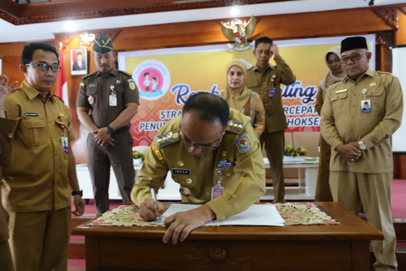 Pj Walikota Lhokseumawe Buka Rembuk Stunting, Ini tujuannya