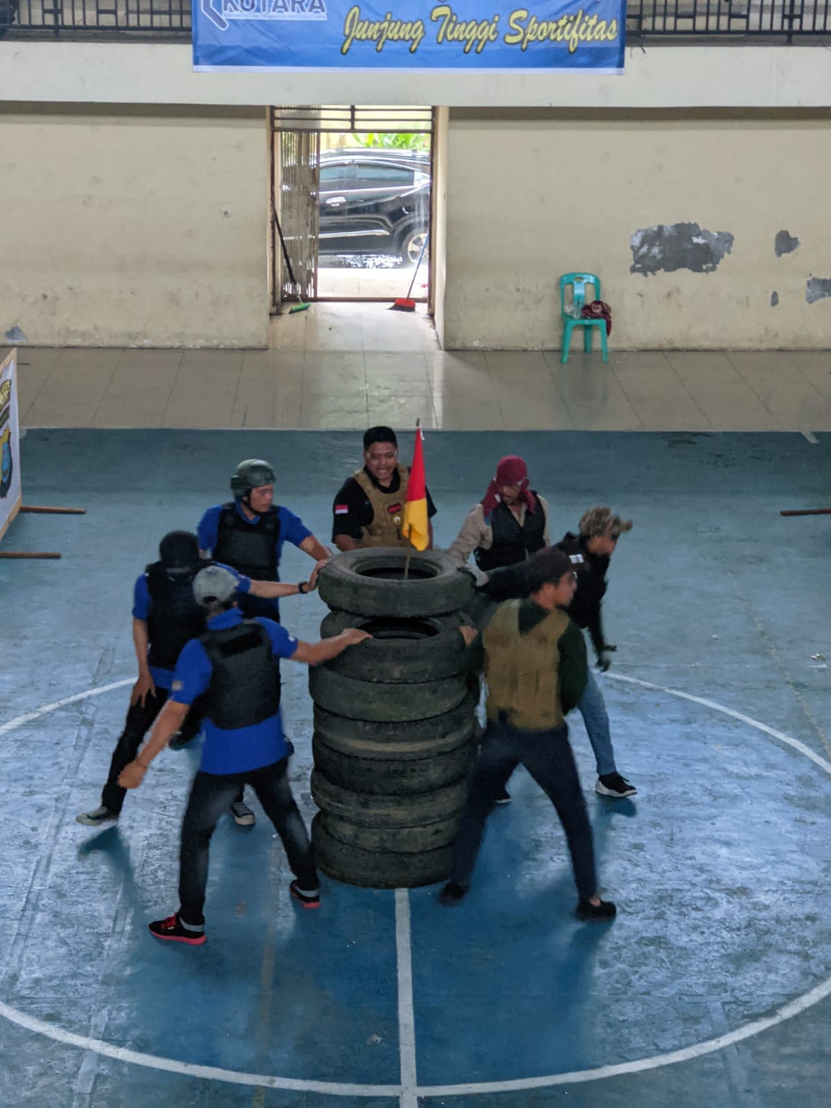 Polsek Kota Kisaran Gelar Lomba Collaboration Airsoft