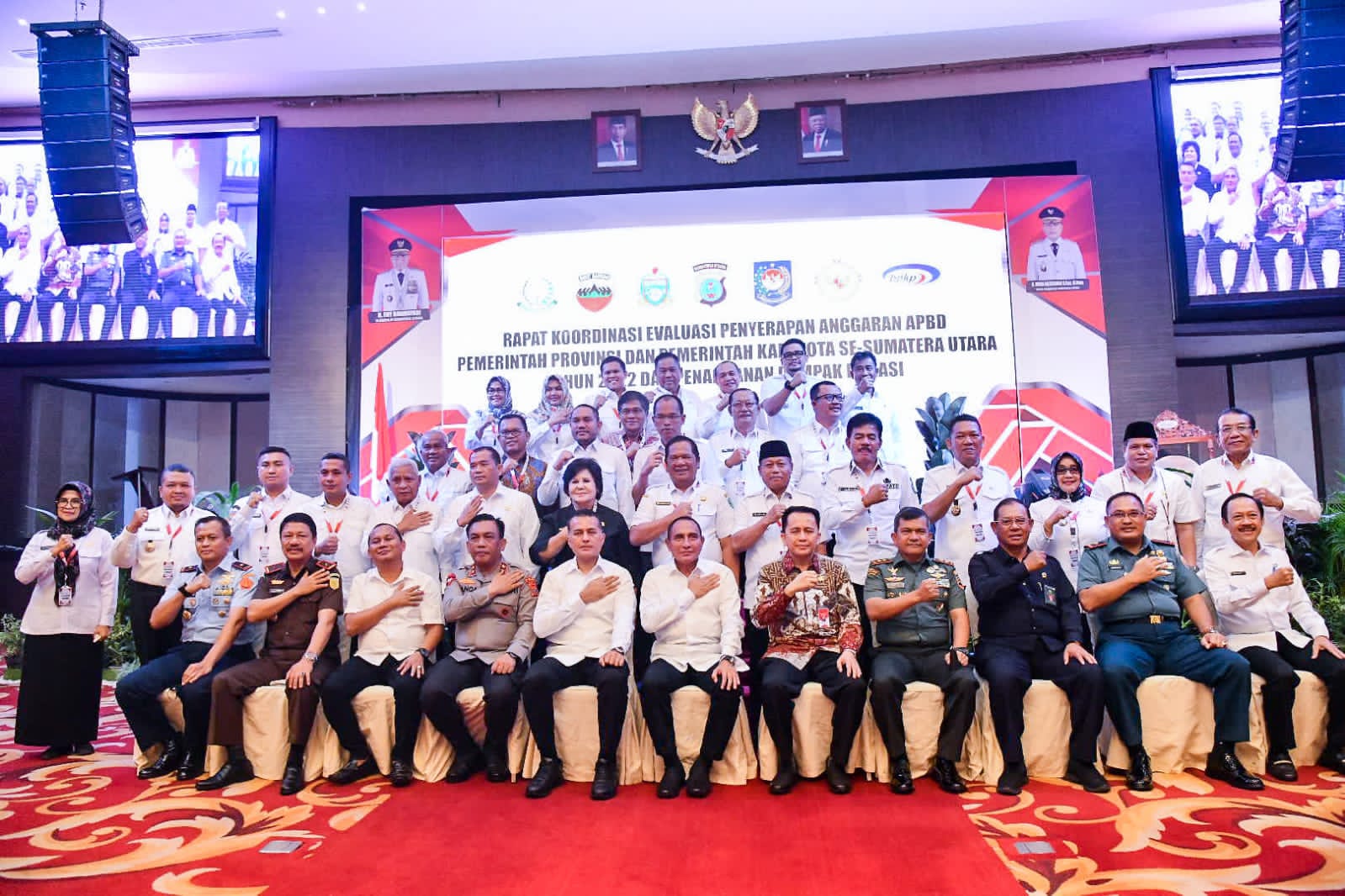 Zahir Hadiri Rakor Penanganan Dampak Inflasi Bersama Gubsu