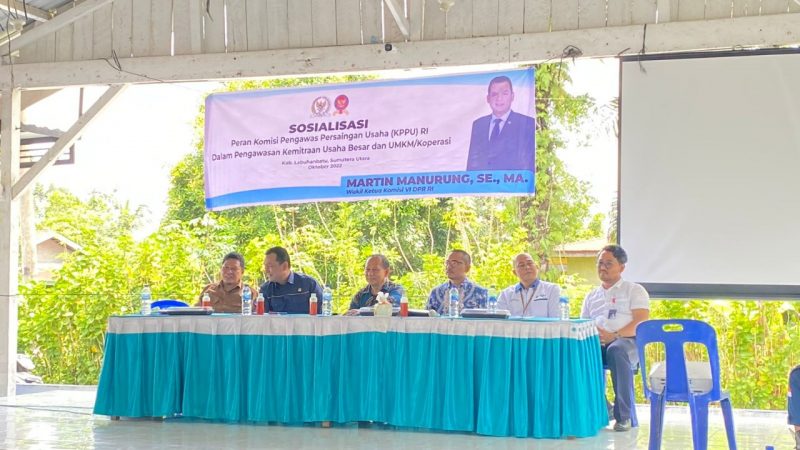 KPPU Sosialisasi Bersama DPR RI di Labuhan Batu