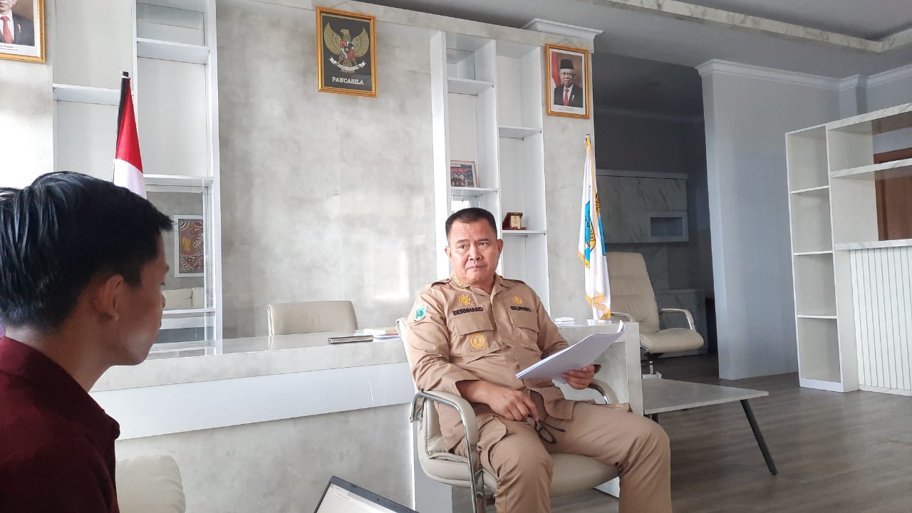 Pj Bupati Maybrat menerima kunjungan dari LPDP Matagaruda Papua Barat