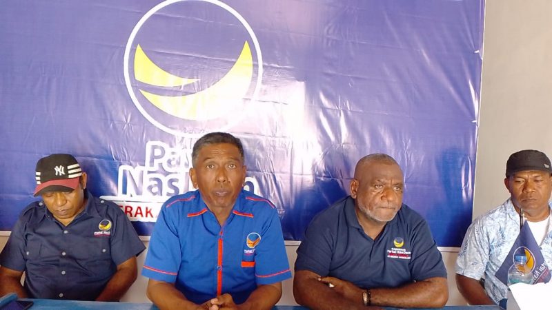 Sekretaris DPD Partai Nasdem Sorsel Menyambut Baik Pesta Demokrasi 2024