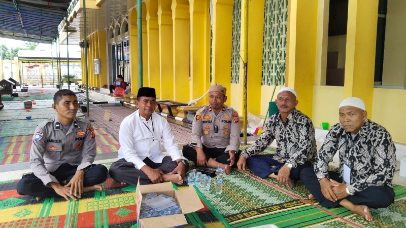 Kapolsek Langsa Barat Hadiri Peringatan Maulid Nabi di Majelis Dzikir Arbain