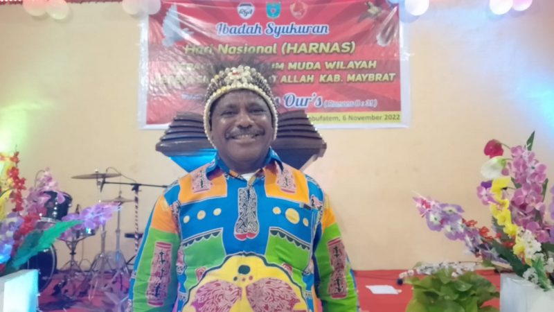 Ibadah Syukuran HARNAS Departemen Kaum Muda Wilayah GSJA Kab.Maybrat