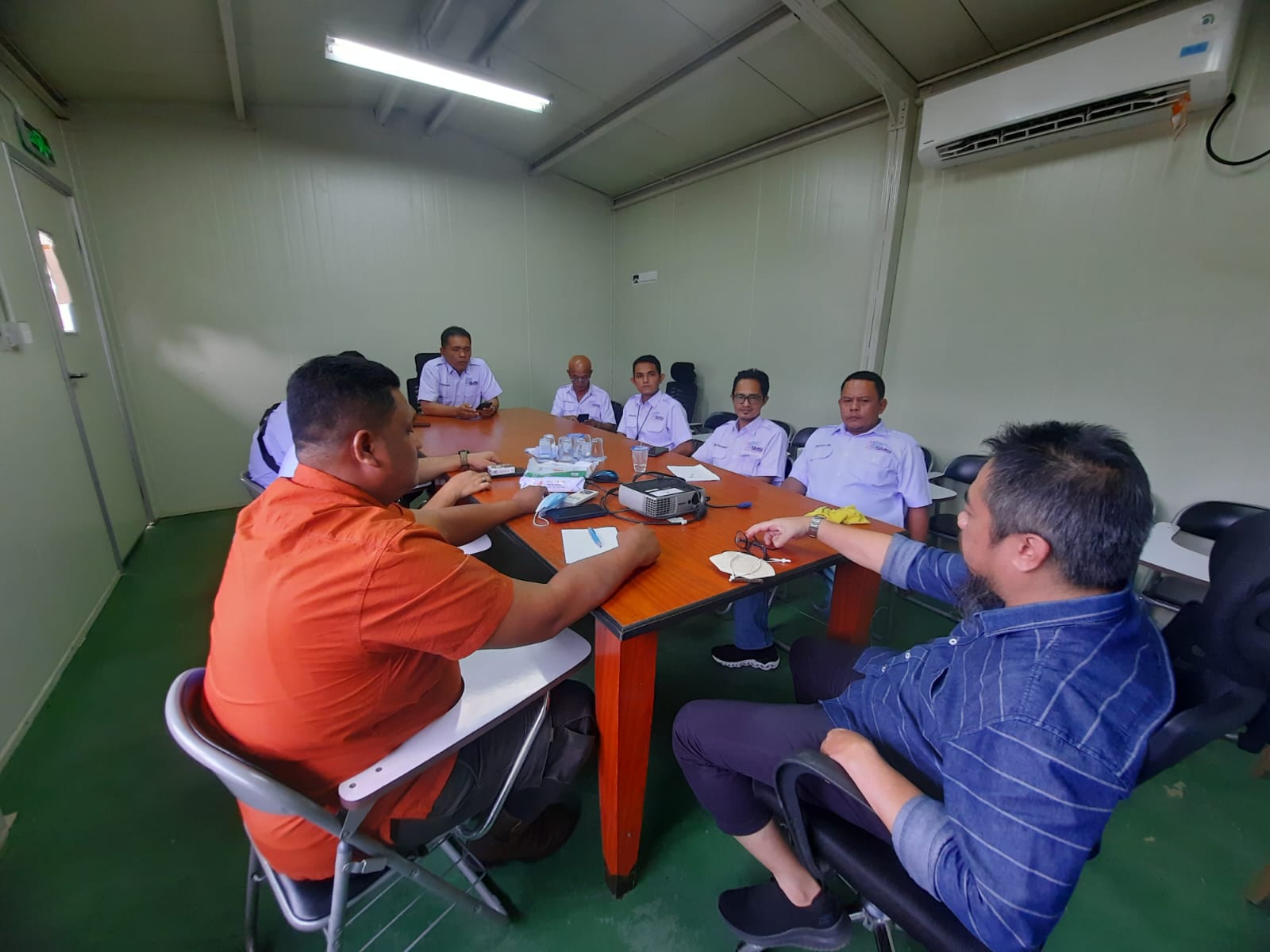 Audensi, PT Sorikmas Minning Sambut Baik Kunjungan SMSI Madina
