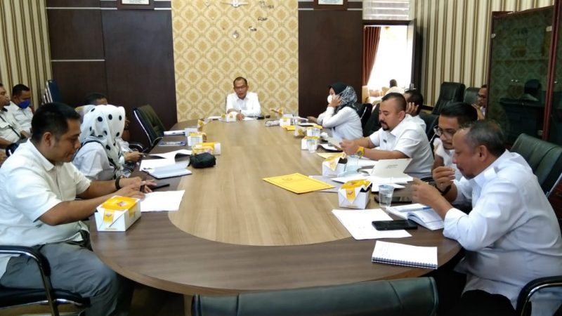 Pemkab. Langkat Gelar Rapat Persiapan HAKORDIA & Evaluasi MCP