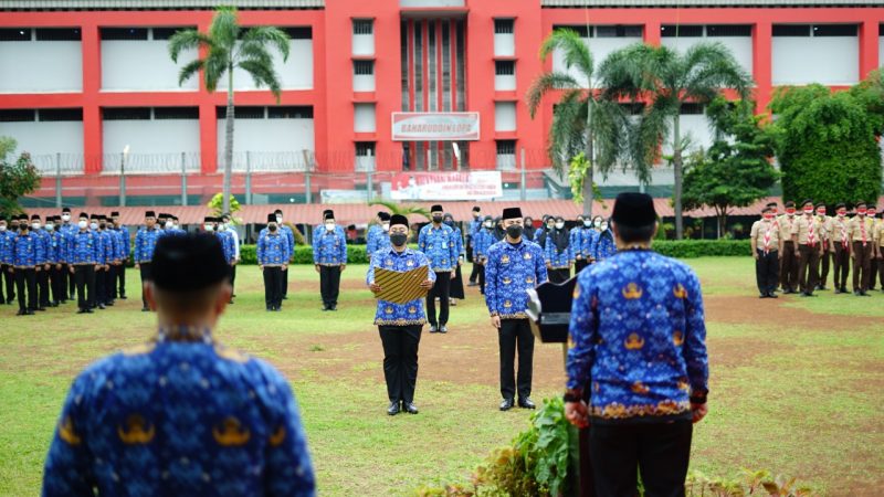 Pahlawanku Teladanku, Rutan Cipinang DKI Jakarta Gelar Upacara Peringatan Hari Pahlawan Ke-77 Tahun 2022
