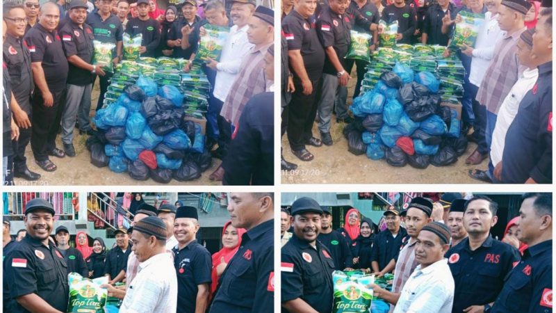 Persaudaraan Aceh Seranto (PAS) Salurkan Bantuan Korban Banjir Aceh Timur Dan Aceh Tamiang