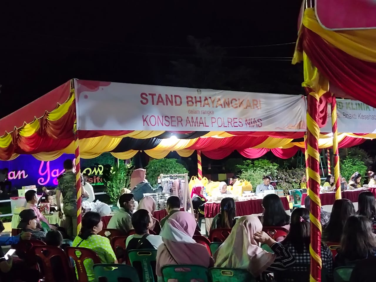 Demi Membantu Fakir Miskin, Polres Nias Selenggarakan Konser Amal Di Gunungsitoli