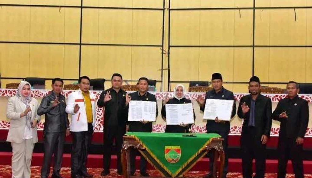 DPRD Musi Rawas Laksanakan Paripurna Dengan Agenda Laporan Hasil Pembahasan Setiap Komisi