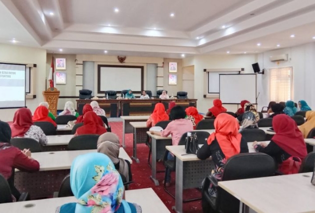 Tim TP PKK Bersama Dinas Pangan dan Pertanian Kota Pangkalpinang Sosialisasi Pangan Lokal B2SA