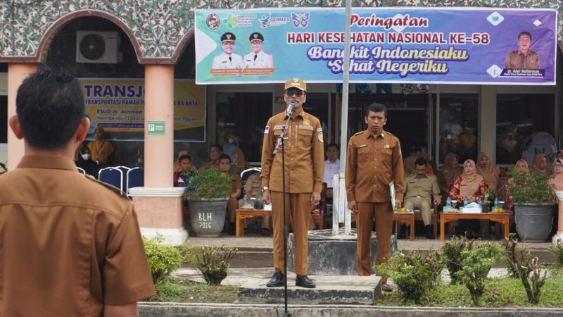 Peringati HKN ke-58, Bupati Safaruddin Launching Progam TRANSJOTA dan SELADECT