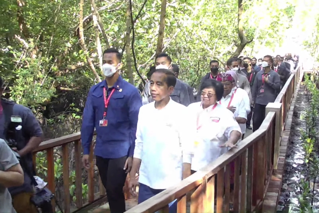 Hari ke 2 KTT G20 di Tahura Mangrove, Satgas Pamwil Tingkatkan Pengamanan