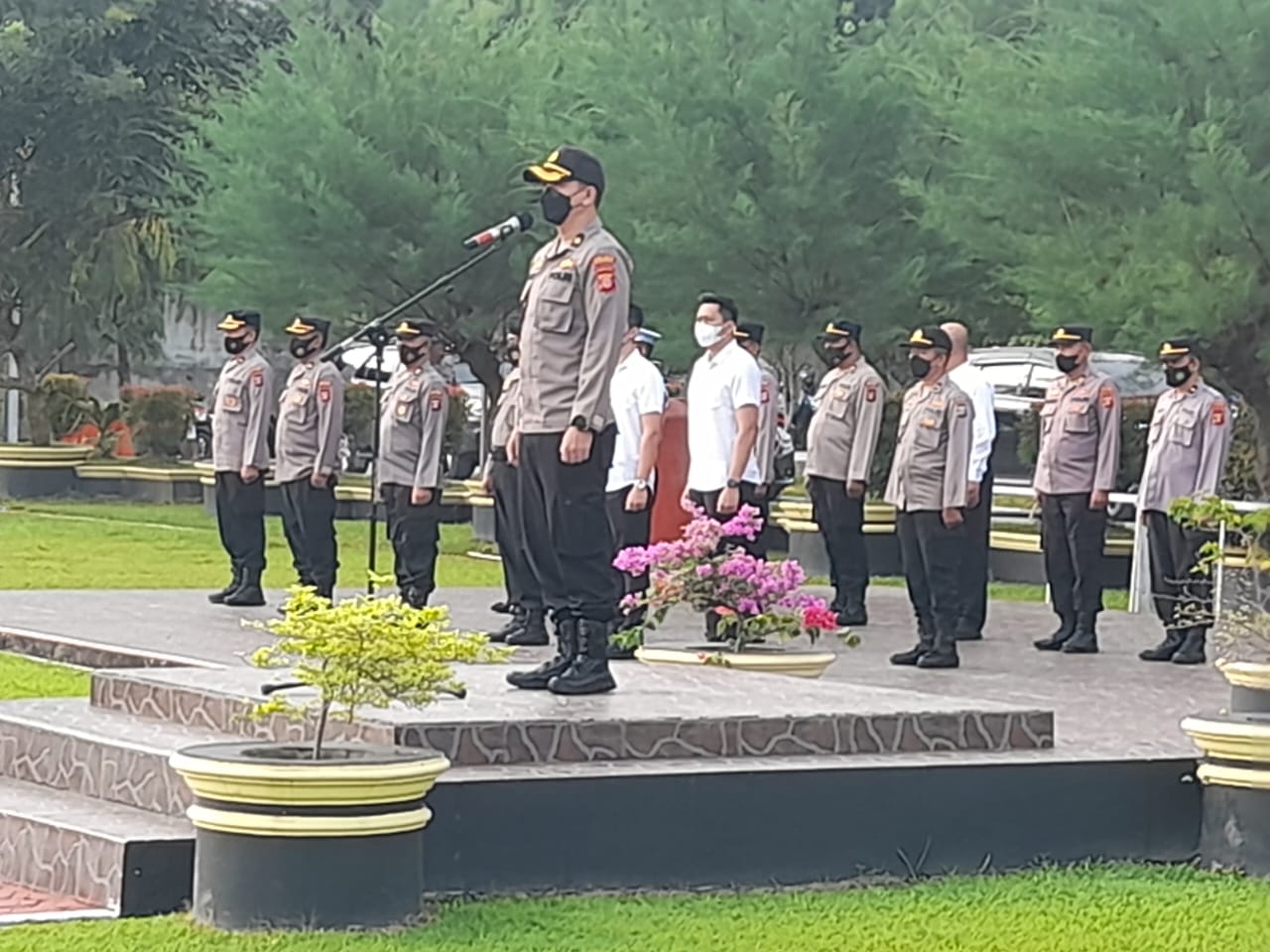 Kapolres Kukar Ingatkan jangan Ada Lagi Pungli, Nikmati dan Syukuri Menjadi Polisi