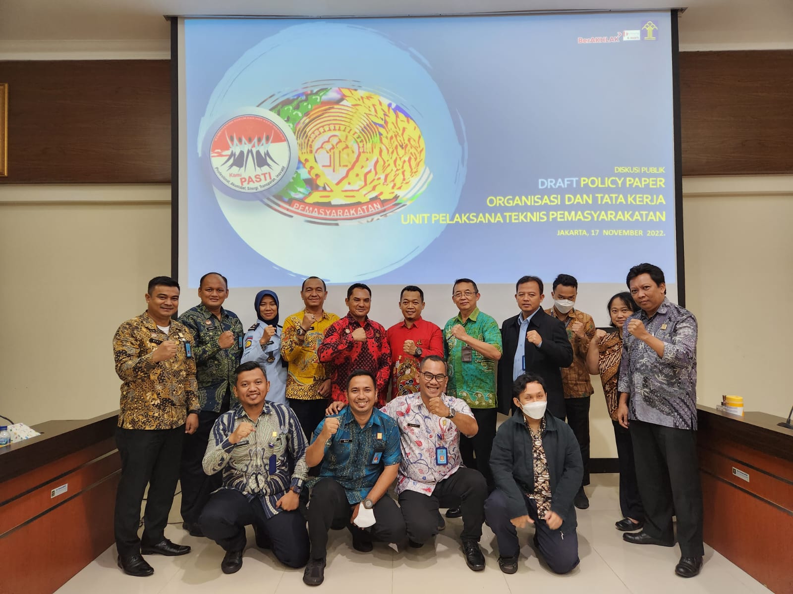Rutan Cipinang Ikuti Diskusi Rekomendasi Kebijakan Hasil Analisis Strategis Kebijakan Organisasi dan Tata Kerja UPT Pemasyarakatan