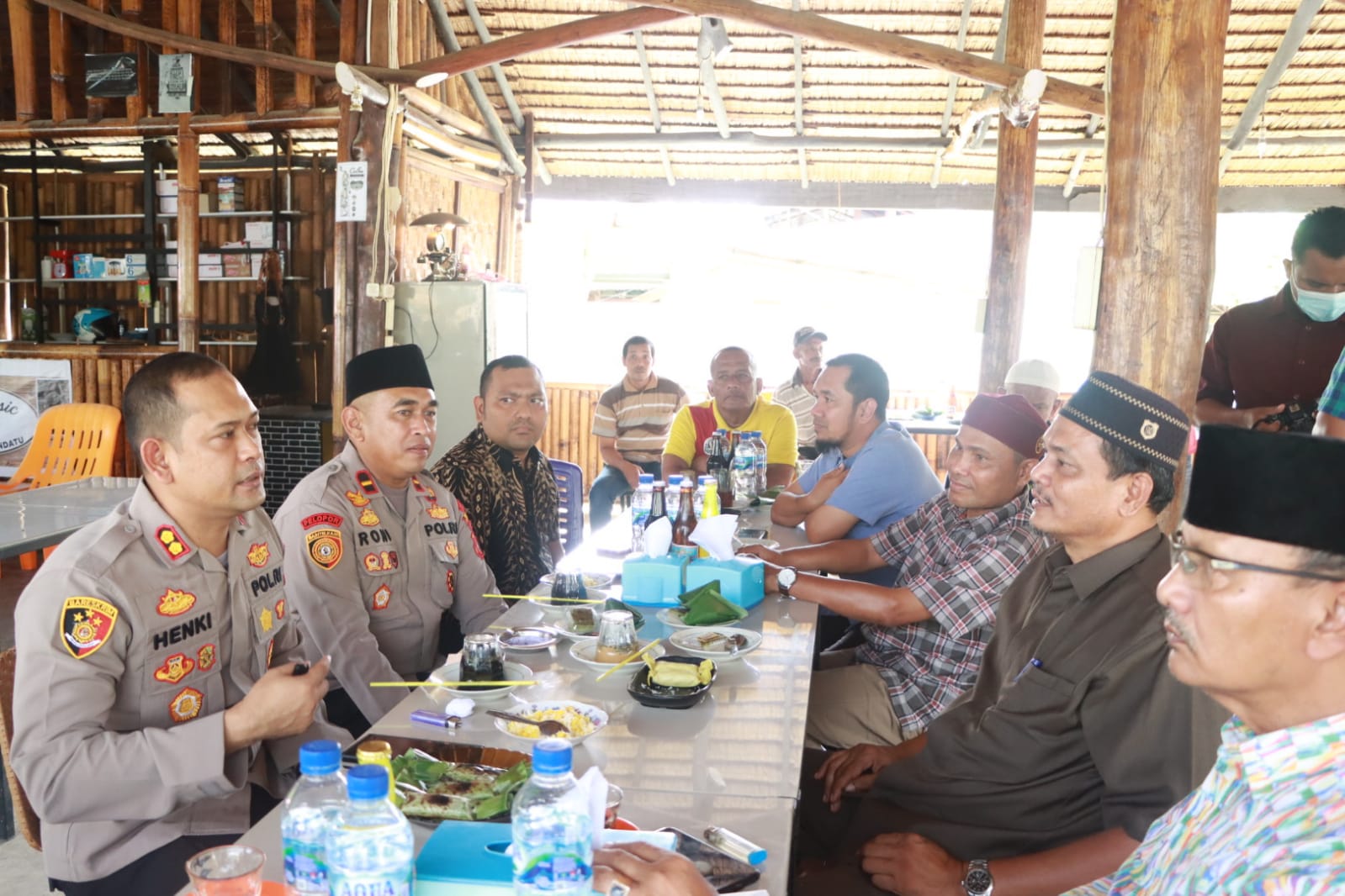 Buka Ruang Curhat, Kapolres Lhokseumawe Terima Masukan Tokoh Masyarakat Terkait Kamtibmas