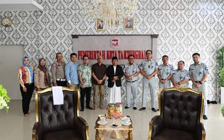 Walikota Tanjung Balai Kerjasama PT Jasa Raharja Cabang Propsu
