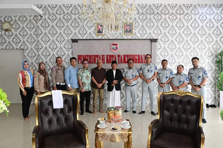 Walikota Tanjung Balai Kerjasama PT Jasa Raharja Cabang Propsu