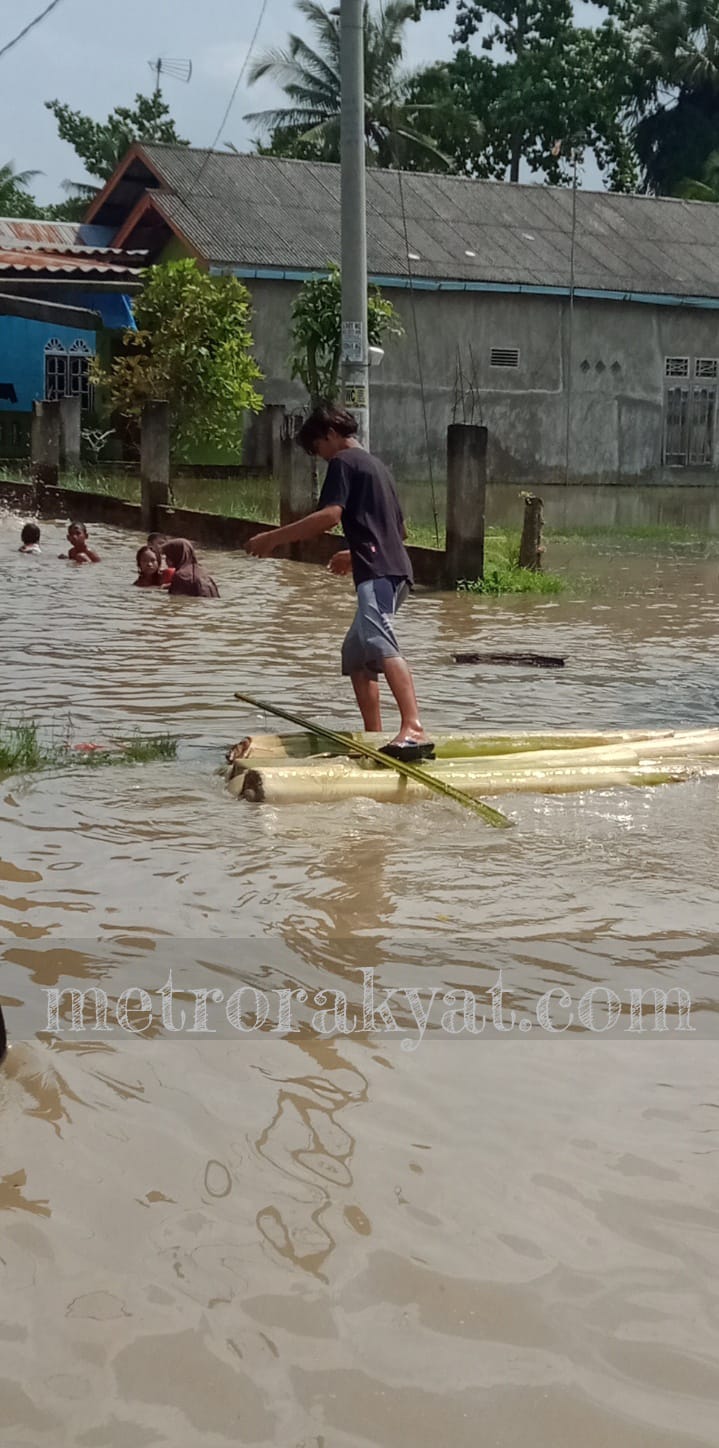 Data Terkini, 5.177 Rumah Warga di Kecamatan Tanjung Beringin Terdampak Banjir, Desa Pekan Paling Banyak