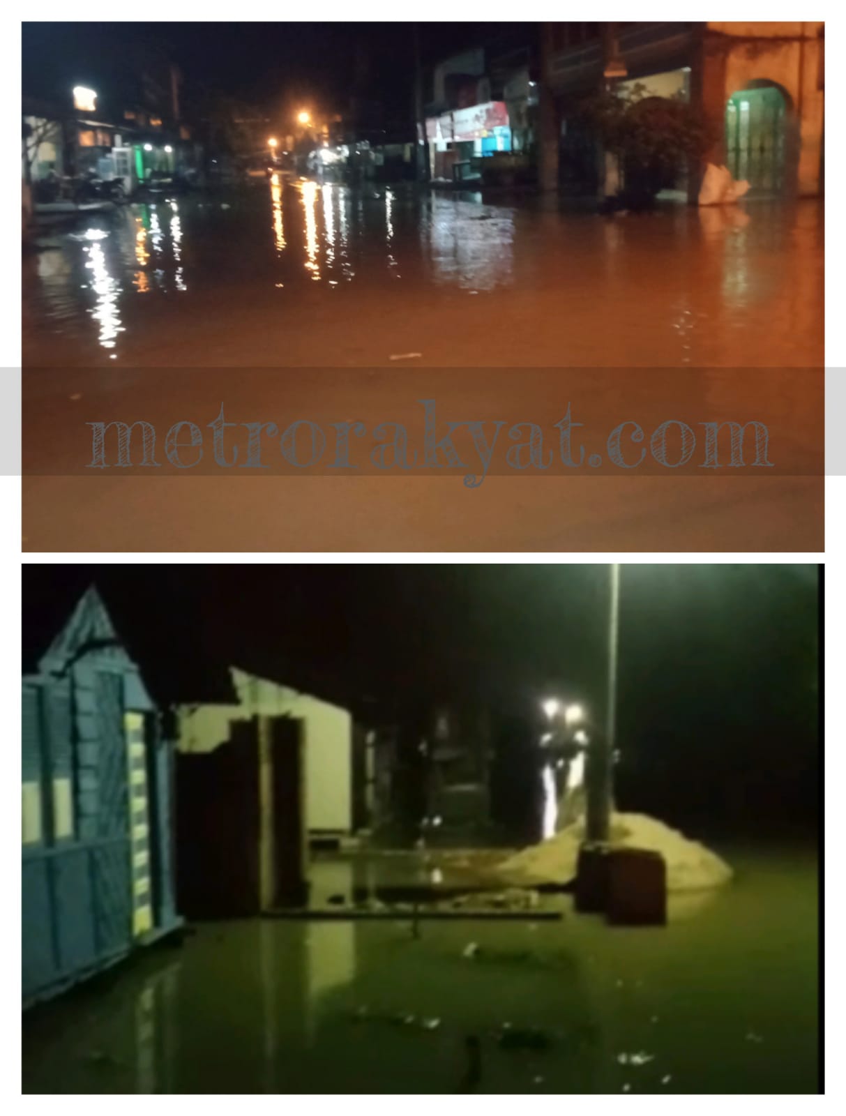 BREAKING NEWS, Akibat Pasang Air Laut, Desa Bagan Kuala dan Desa Pekan Kecamatan Tanjung Beringin Dilanda Banjir Hingga Betis Orang Dewasa