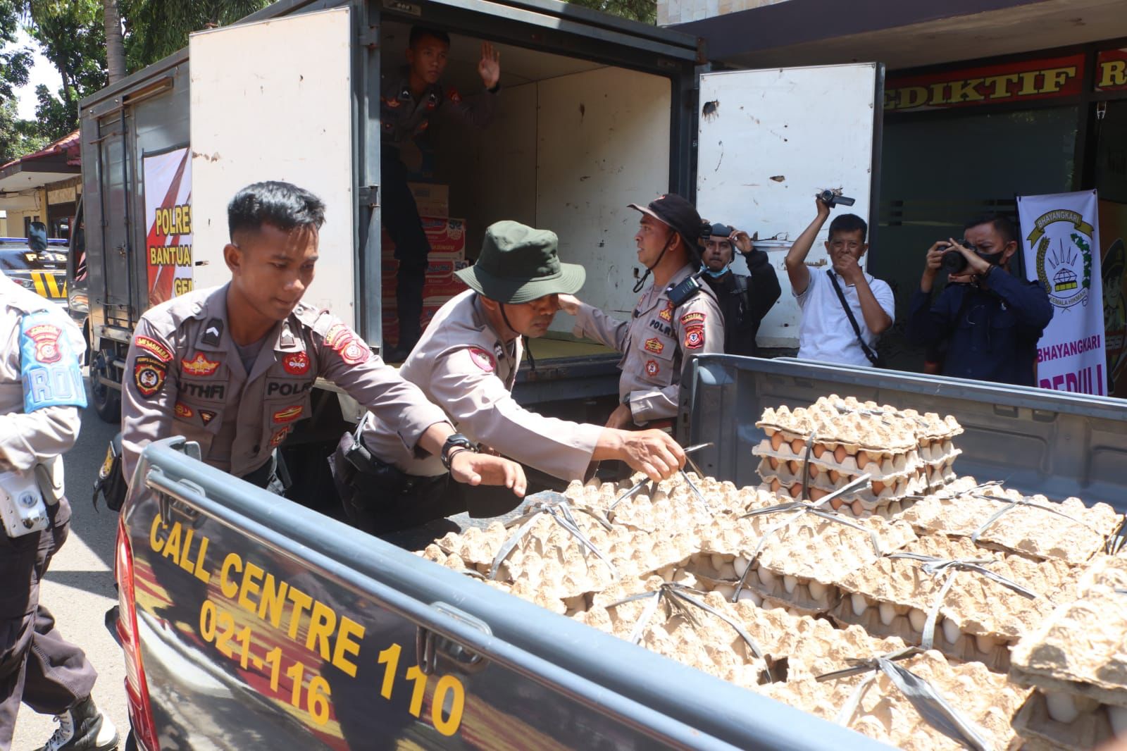 Peduli Bencana Gempa Cianjur, Polres Purwakarta Kiimkan Bantuan Kemanusiaan