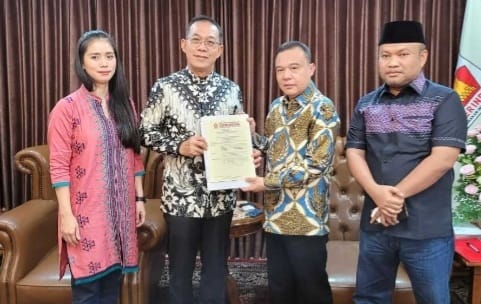 Sugiat Santoso Sekretaris Gerindra Sumut, Aulia Rachman Jadi Wakil Ketua