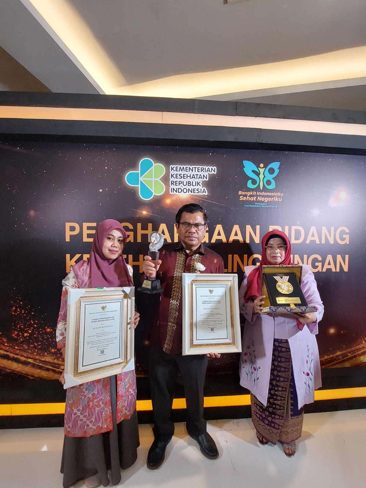 Pemko Bukittinggi Dapat Penghargaan STBM Berkelanjutan, Ini Penjelasanya