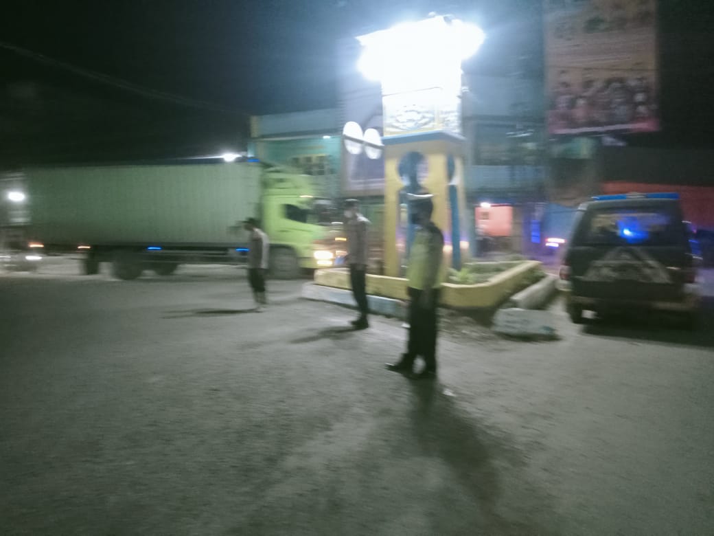 Polres Langkat Patroli Antisipasi Pungli di jalan Lintas Besitang, Hinai dan Tanjung Pura Kab.Langkat